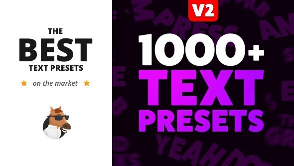 Text Preset Pack for Animation Composer – Intro Download