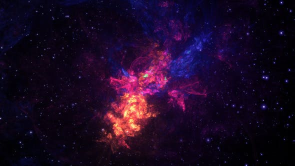 VideoHive Space Nebula Multicolor 2 – Intro Download