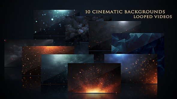 VideoHive Cinematic Background Pack » Free After Effects Template