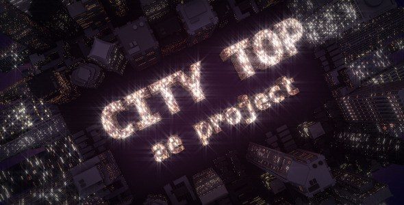 Videohive - the City logo. Big City Project for after Effects. City titles. A E cc 2014 Videohive Project.