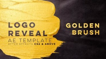 golden-brush-logo-reveal
