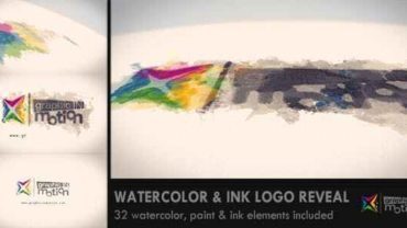 watercolor-ink-logo-reveal