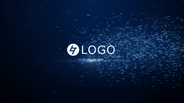 Particles Logo Reveal Intro Light Opener