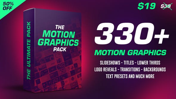 Motion Graphics Pack V2 – Intro Download