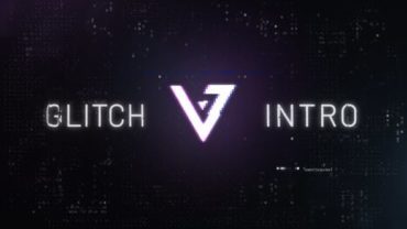 glitch-logo-reveal
