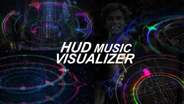 Hud Audio Spectrum Music Visualizer free download
