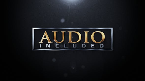 Elegant Metallic Logo » Free After Effects Template