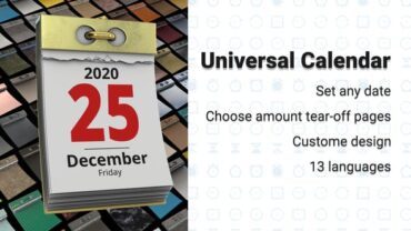 calendar-with-page-tearoff-universal-date-counter