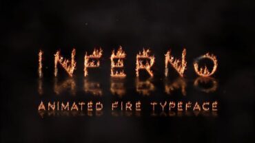 inferno-animated-fire-typeface