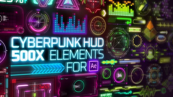 cyberpunk hud after effects free download