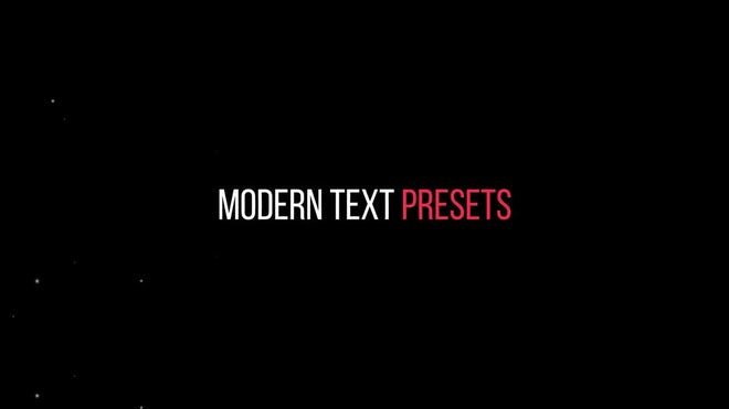 100 Unique Text Presets – Intro Download