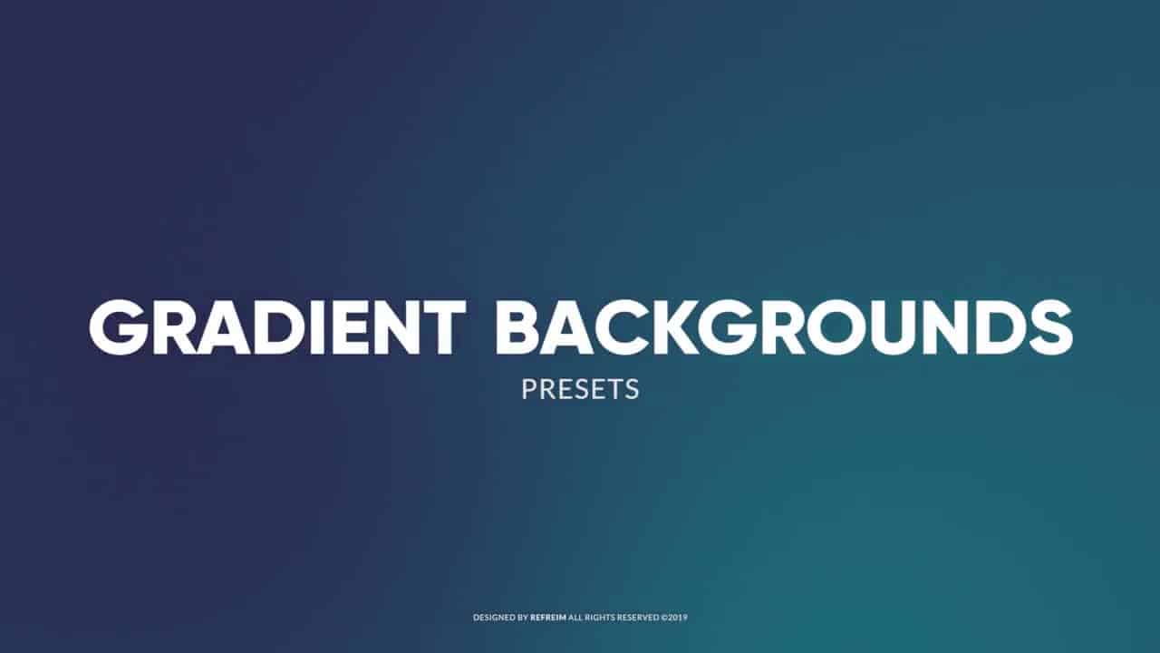 Animated Gradient Backgrounds – Intro Download