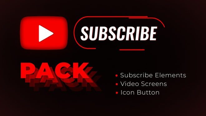 Youtube Subscribe Titles Pack – Intro Download